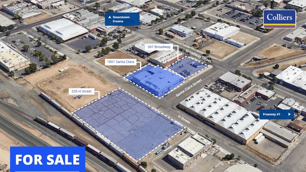 Primary Photo Of 1801 Santa Clara St, Fresno Warehouse For Sale