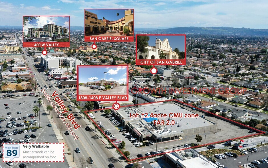 More Photos Of 1308-1412 E Valley Blvd, Alhambra Bowling Alley For Sale