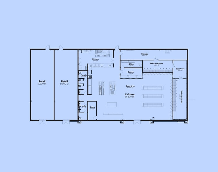 More Photos Of 2717 FM 2218 rd, Rosenberg Storefront For Sale