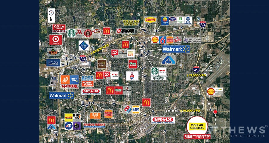 More Photos Of 4000 E 9th St, Texarkana Freestanding For Sale