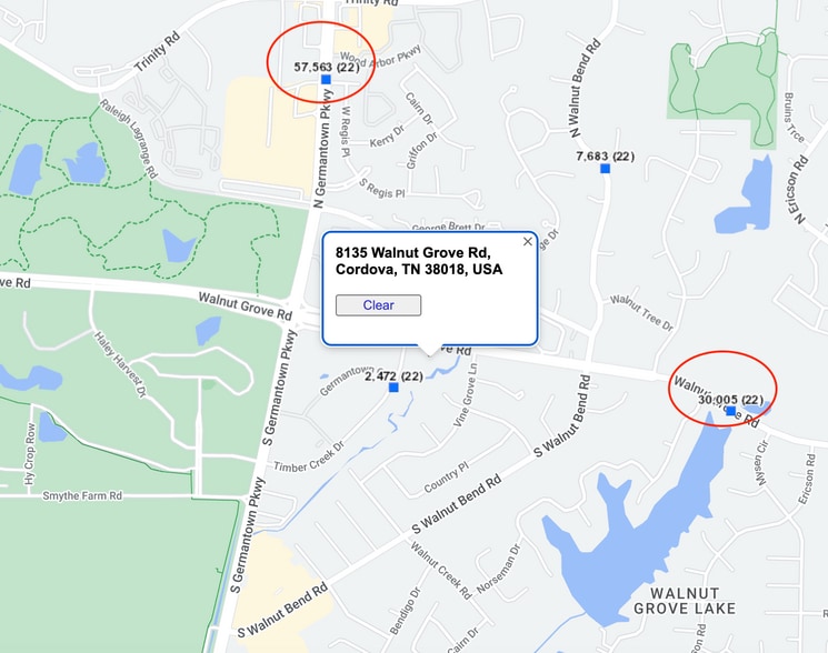 More Photos Of 8135 Walnut Grove Rd, Cordova Office For Lease