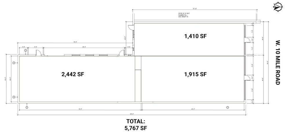 More Photos Of 24061 W 10 Mile Rd, Southfield Storefront Retail Office For Sale