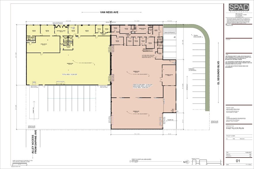 Primary Photo Of 2205-2215 W El Segundo Blvd, Hawthorne Warehouse For Lease
