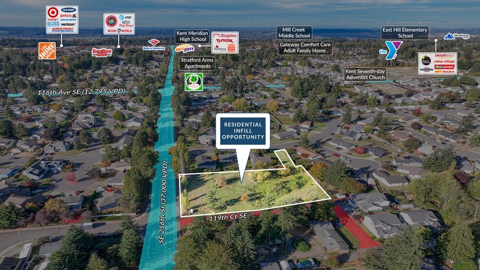 More Photos Of 11858 256th st, Kent Land For Sale