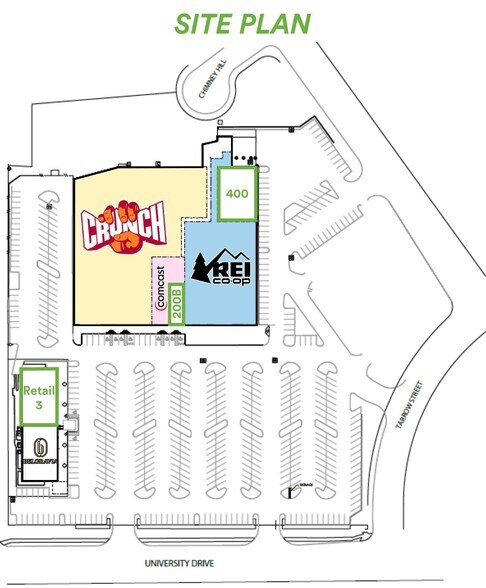 More Photos Of 601 University Dr, College Station Storefront For Lease