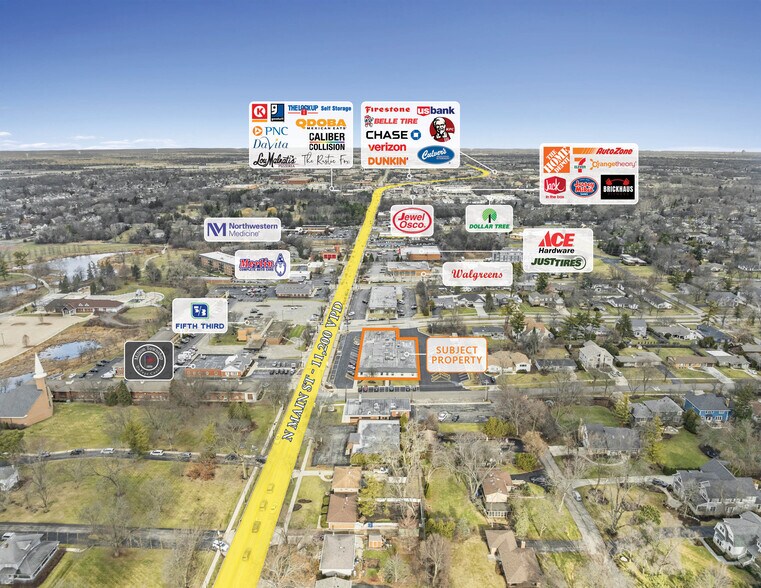 More Photos Of 1403-1425 N Main St, Wheaton General Retail For Sale