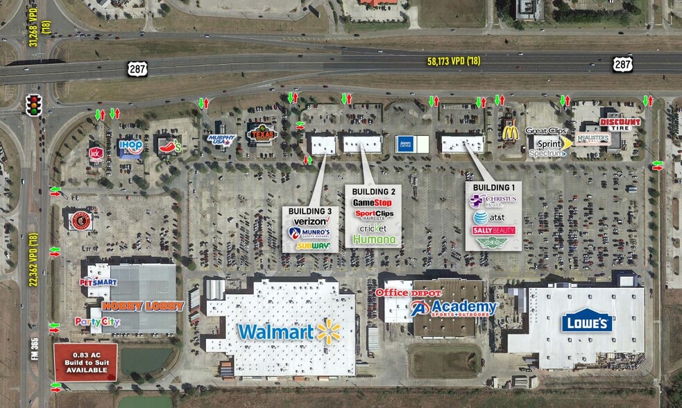 Primary Photo Of SWC US 287 & FM 365, Port Arthur Storefront For Lease