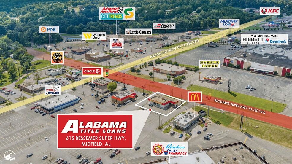 More Photos Of 615 Bessemer Super Hwy, Midfield Freestanding For Sale