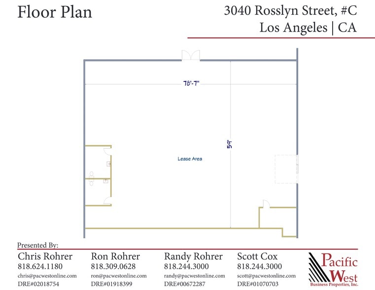 Primary Photo Of 3040 Rosslyn St, Los Angeles Warehouse For Lease