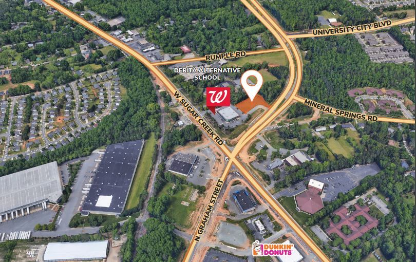 Primary Photo Of N Graham St & West Sugar Creek Rd, Charlotte Land For Lease
