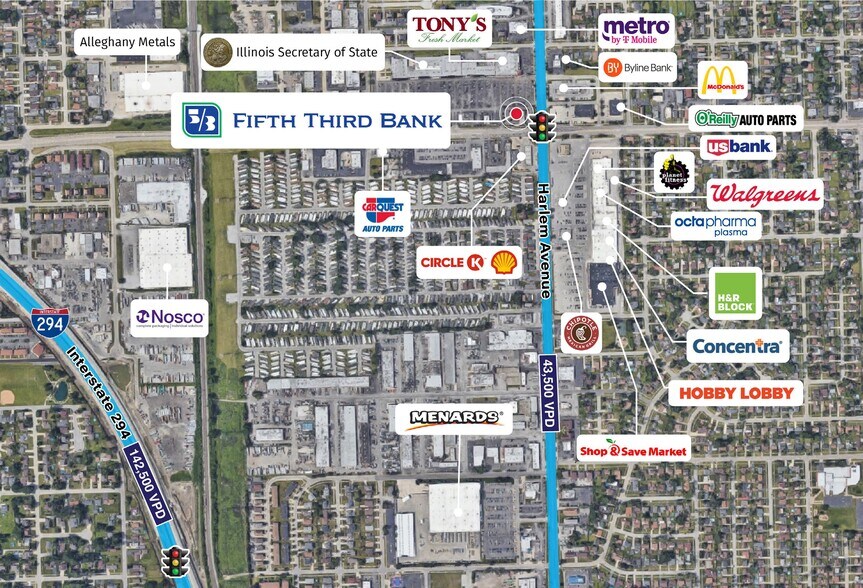 More Photos Of 7200 W 87th St, Bridgeview Bank For Sale