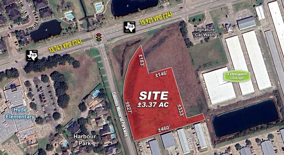 Primary Photo Of 531 Columbia Memorial Pky, League City Land For Sale