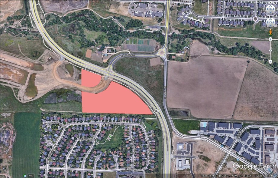 More Photos Of Hwy 287 & Trails At Coal Creek Drive, Lafayette Land For Sale