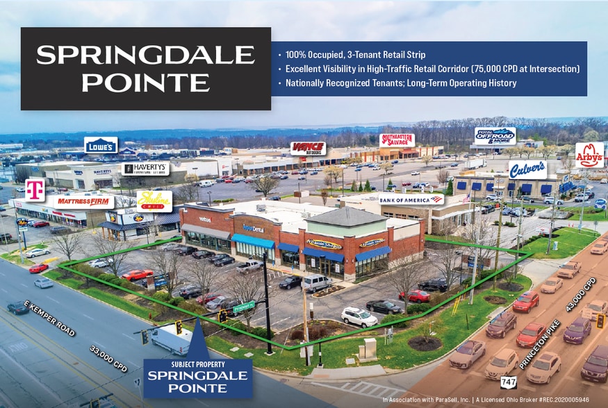Primary Photo Of 5-55 E Kemper Rd, Cincinnati General Retail For Sale
