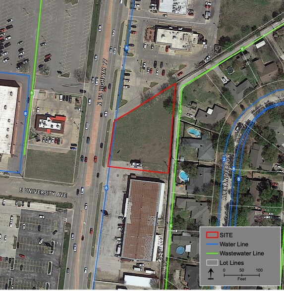 More Photos Of NEQ OF DALLAS HWY 77 & E UNIVERSITY AVE, Waxahachie Land For Lease