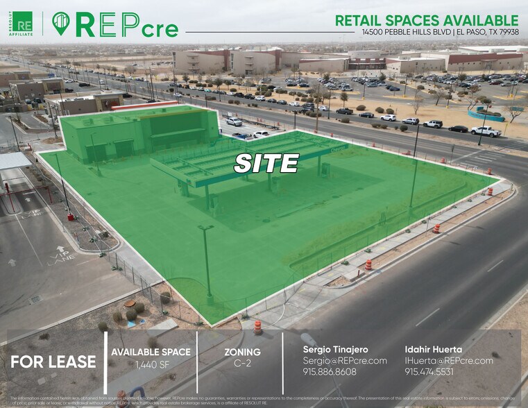 Primary Photo Of 14500 Pebble Hills blvd, El Paso Storefront For Lease