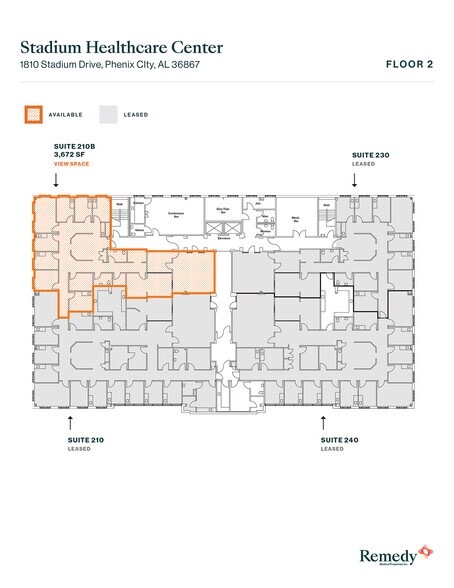 More Photos Of 1810 Stadium Dr, Phenix City Medical For Lease