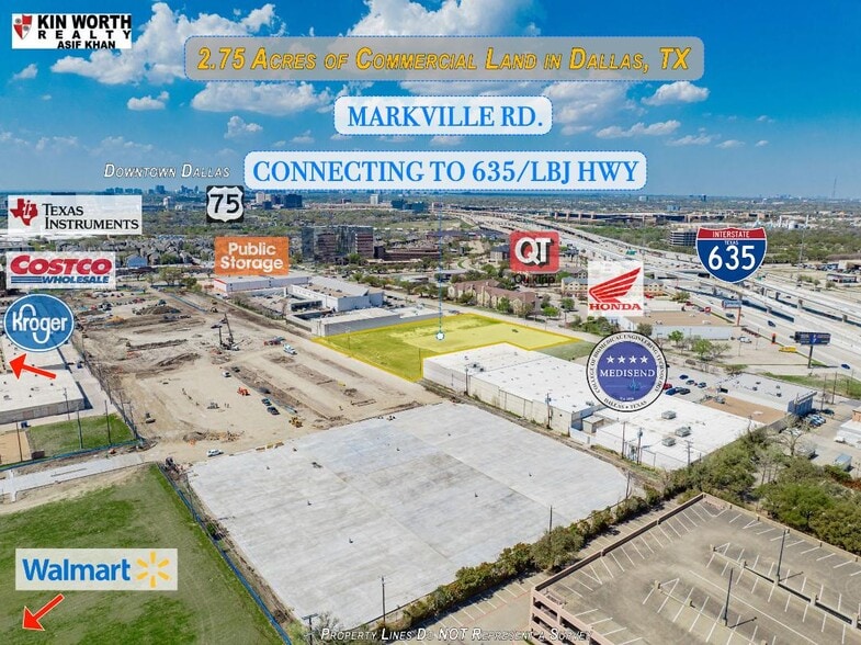 Primary Photo Of 9200 Markville Dr, Dallas Land For Lease