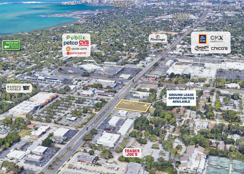 More Photos Of 4001 S Tamiami Trl, Sarasota Land For Lease