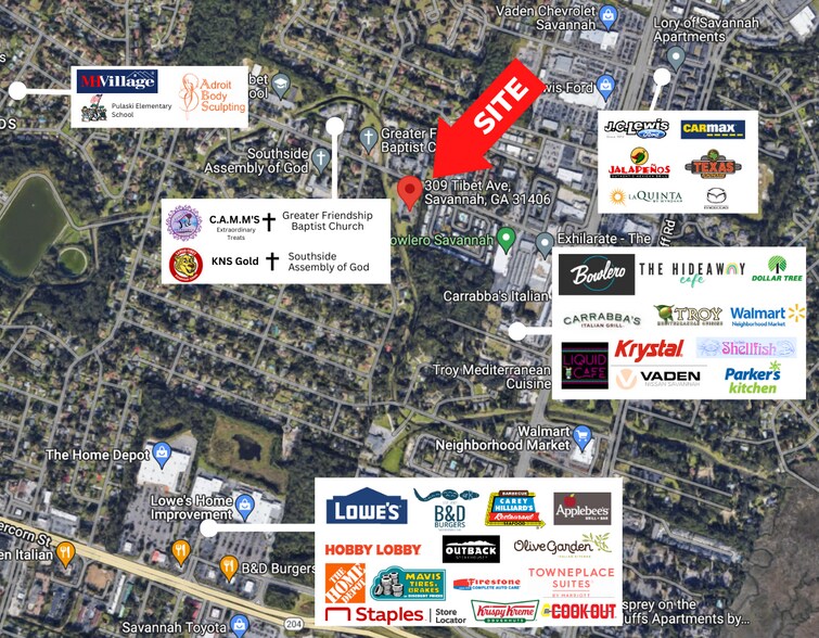 More Photos Of 309 Tibet Ave, Savannah Specialty For Sale