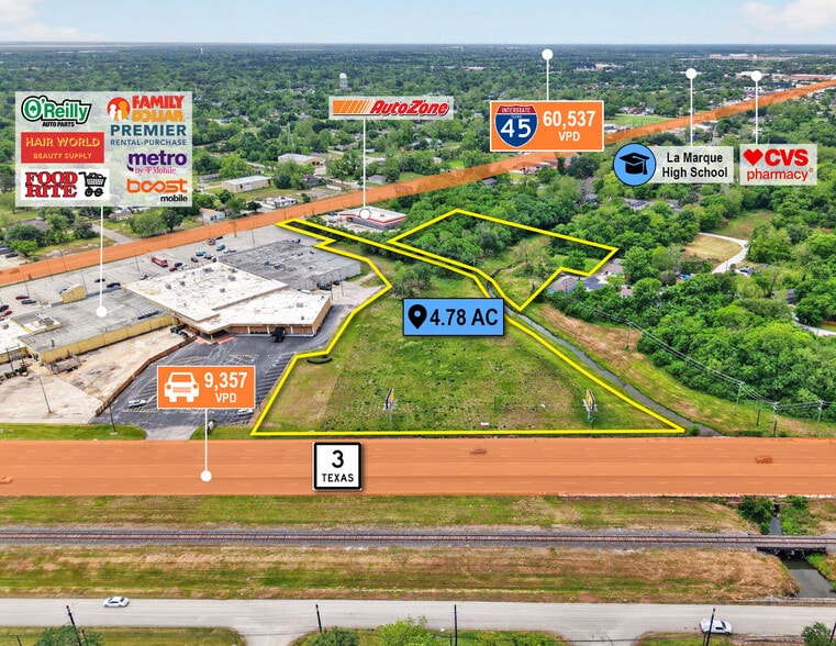 Primary Photo Of 5510 FM 1765, Texas City Land For Sale