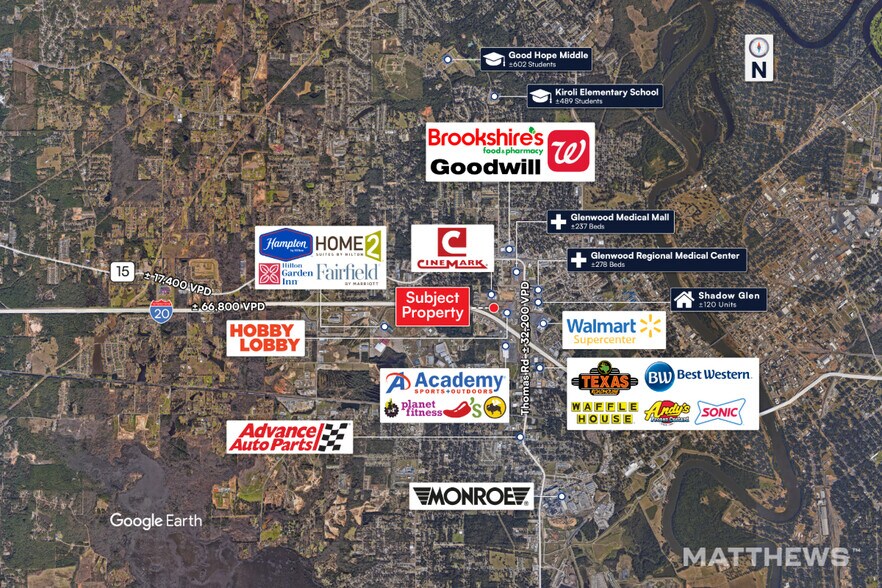 More Photos Of 226 Blanchard St, West Monroe Restaurant For Sale