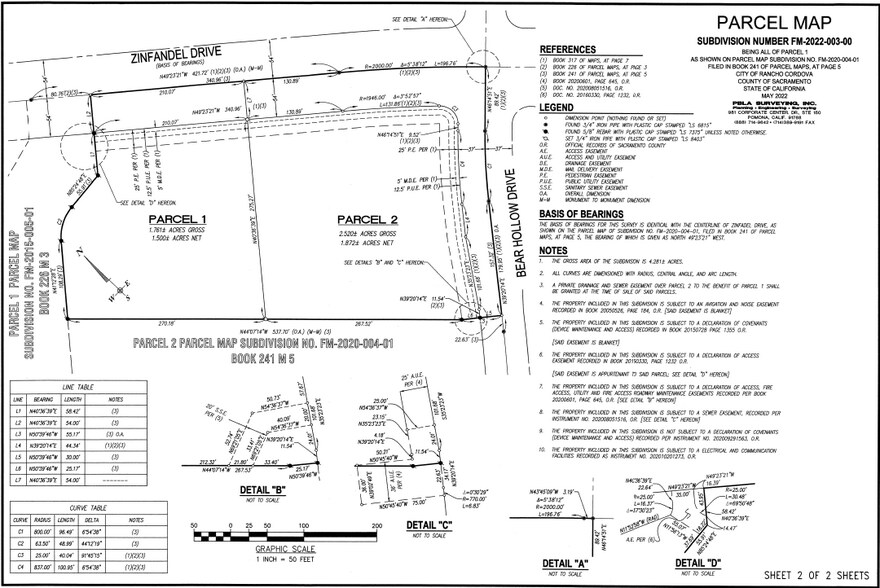More Photos Of 3370 Zinfandel Dr, Rancho Cordova Land For Sale