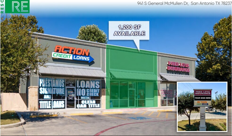 Primary Photo Of 941 S General McMullen Dr, San Antonio Storefront For Lease
