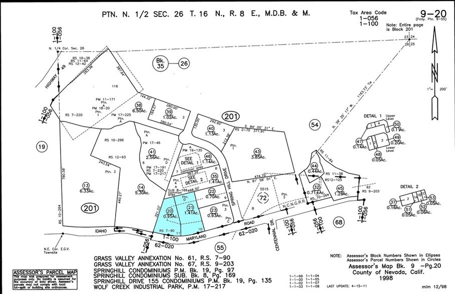 More Photos Of 125 Spring Hill Dr, Grass Valley Land For Lease