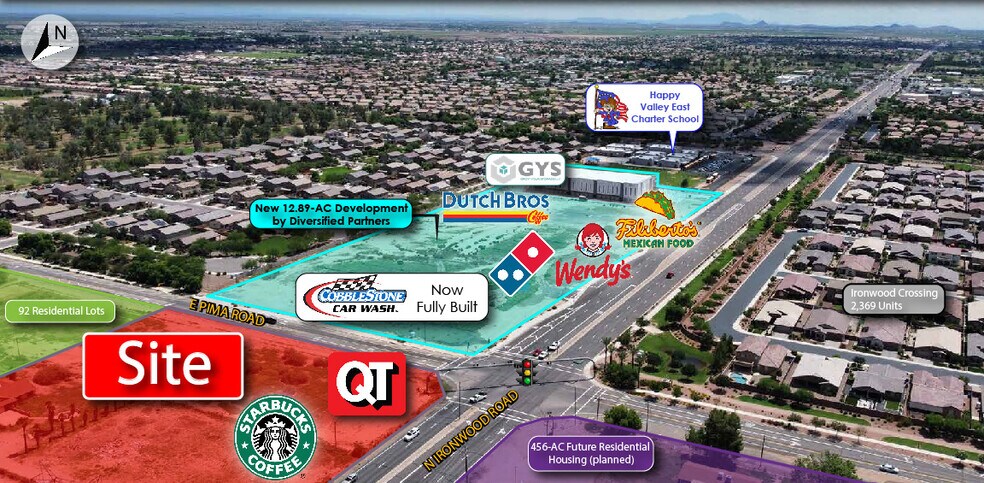 More Photos Of NEC N Ironwood Rd & E Pima Rd, San Tan Valley Land For Sale
