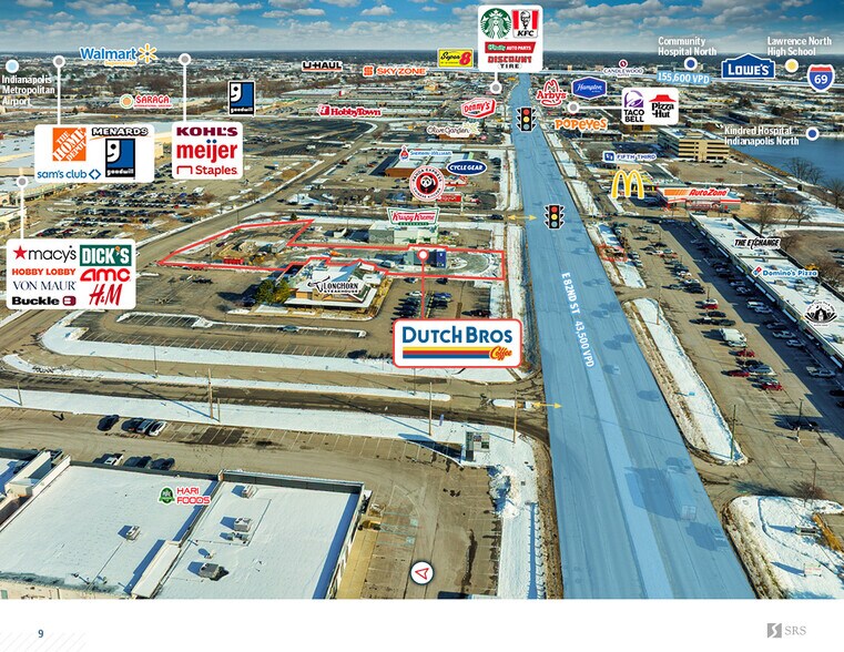 More Photos Of 5930 82nd St, Indianapolis Fast Food For Sale