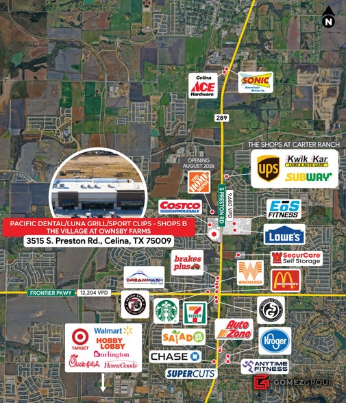 More Photos Of 3515 S Preston Rd., Celina General Retail For Sale