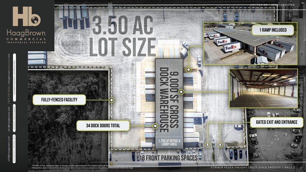 More Photos Of 3101 Fox Rd, Jonesboro Industrial For Lease