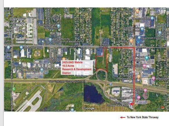 More Photos Of 2425 Wehrle Dr, Amherst Industrial For Lease