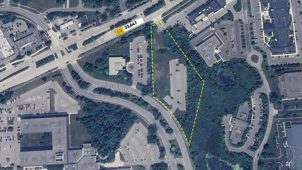 Primary Photo Of 3040 Cross Creek Pky, Auburn Hills Land For Sale