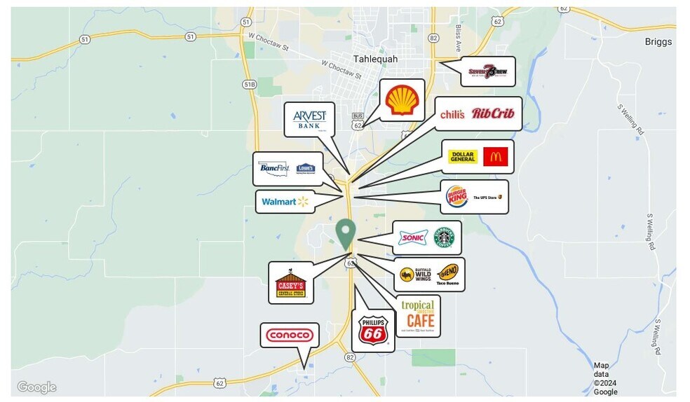 More Photos Of 3430 S Muskogee Ave, Tahlequah Restaurant For Lease