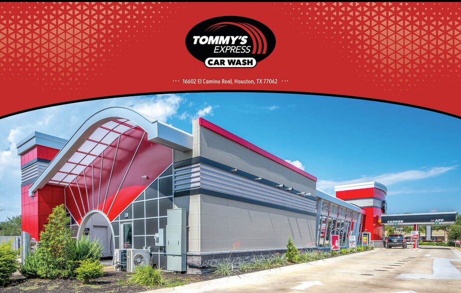 Primary Photo Of 16602 El Camino Real, Houston Carwash For Sale