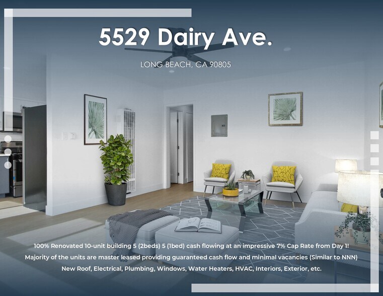 Primary Photo Of 5529 Dairy Ave, Long Beach Apartments For Sale