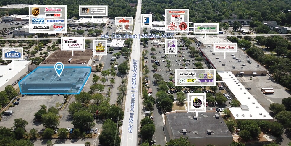 More Photos Of 1420 NW 23rd Ave, Gainesville General Retail For Lease