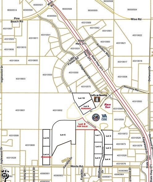 More Photos Of Novotny Rd & Lake Forest Rd rd, Baxter Land For Sale
