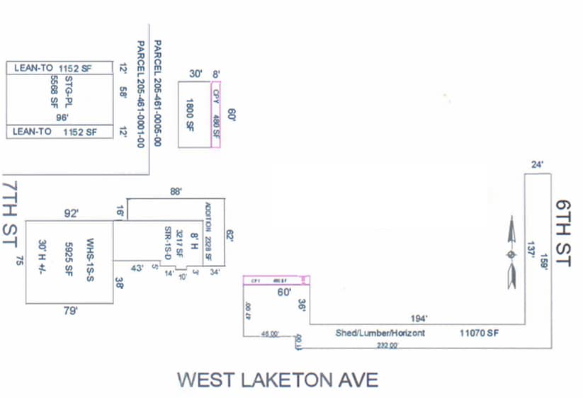 More Photos Of 346 E Laketon Ave, Muskegon Warehouse For Sale