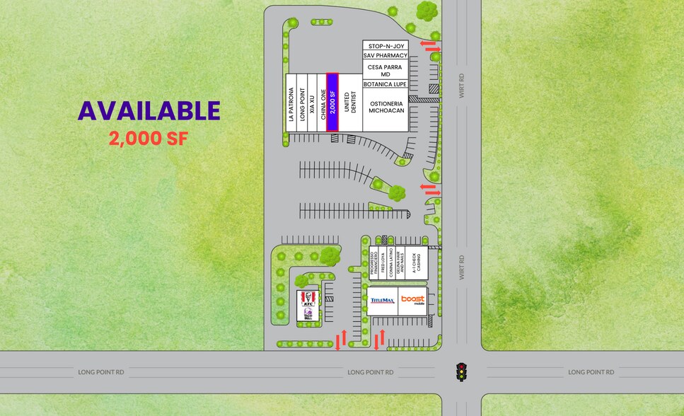 More Photos Of 7902 Long Point Rd, Houston Unknown For Lease