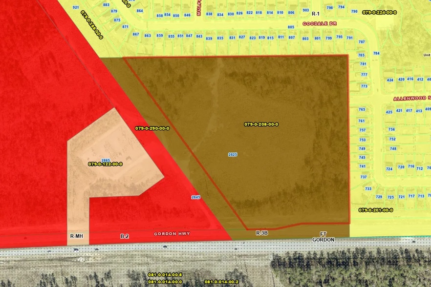 More Photos Of 2825 Gordon Hwy, Augusta Land For Sale