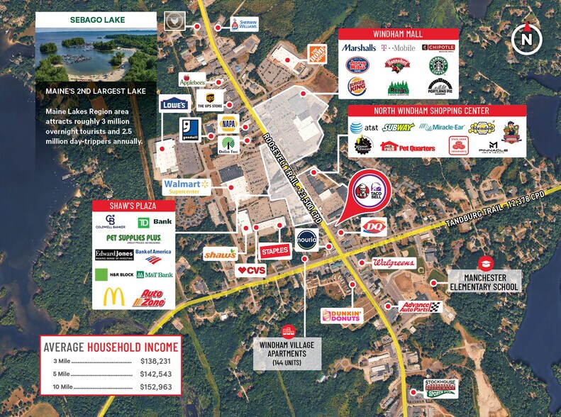More Photos Of 755 Roosevelt Trl, Windham Fast Food For Sale
