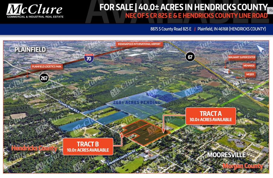 Primary Photo Of 8875 Indiana, Plainfield Land For Sale