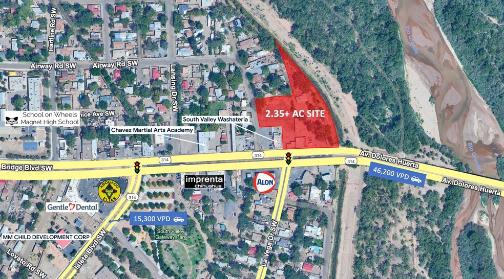 Primary Photo Of 708 Bridge SW blvd, Albuquerque Land For Sale