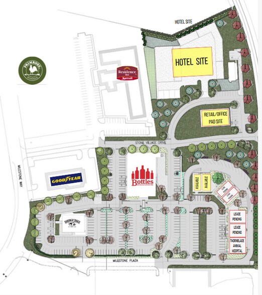 More Photos Of 23-31 Milestone Plz, Greenville Storefront Retail Office For Lease