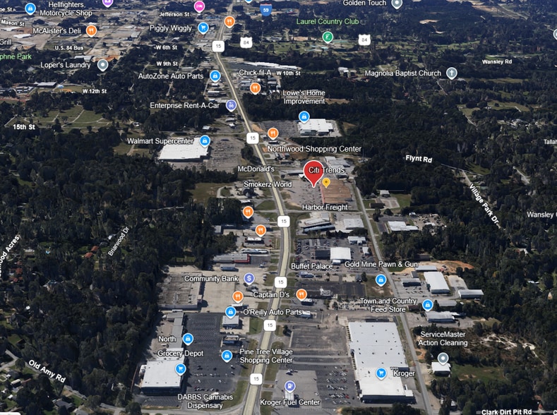 More Photos Of 1904-1930 Highway 15, Laurel Storefront For Lease