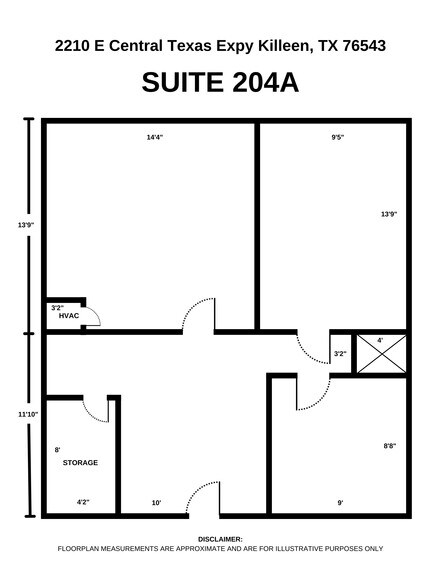 More Photos Of 2210 E Central Texas Expy, Killeen Office Residential For Lease