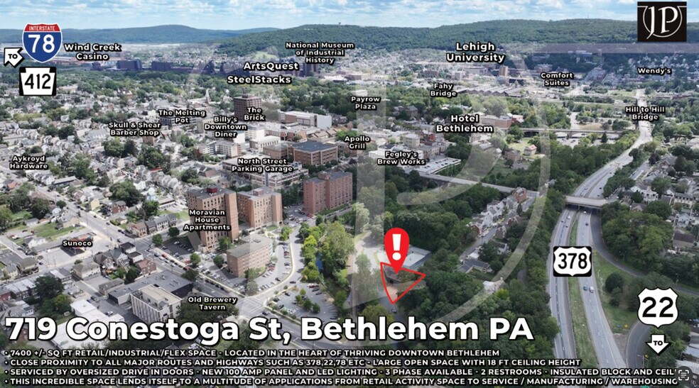 Primary Photo Of 719 Conestoga St, Bethlehem Warehouse For Lease